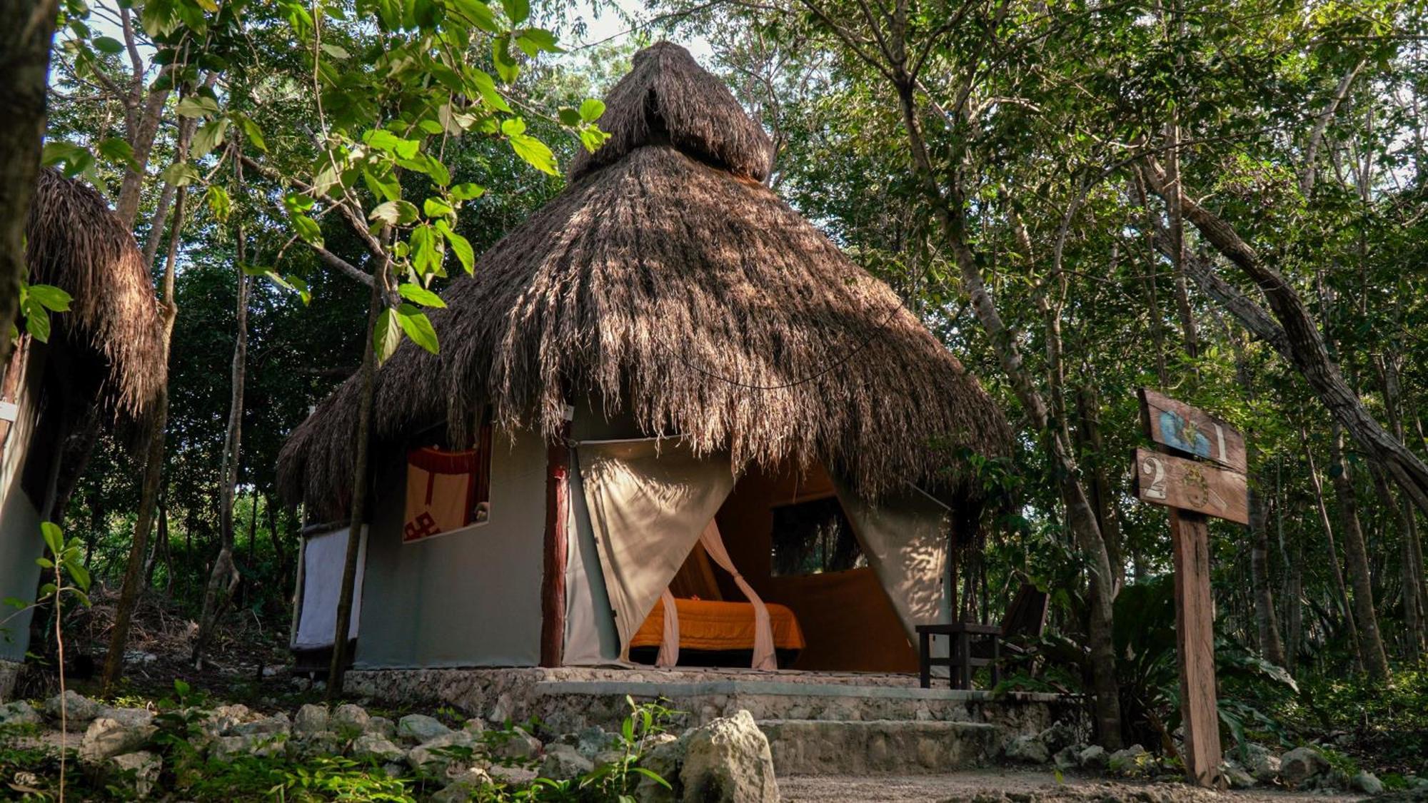 Akumal Natura Glamping المظهر الخارجي الصورة